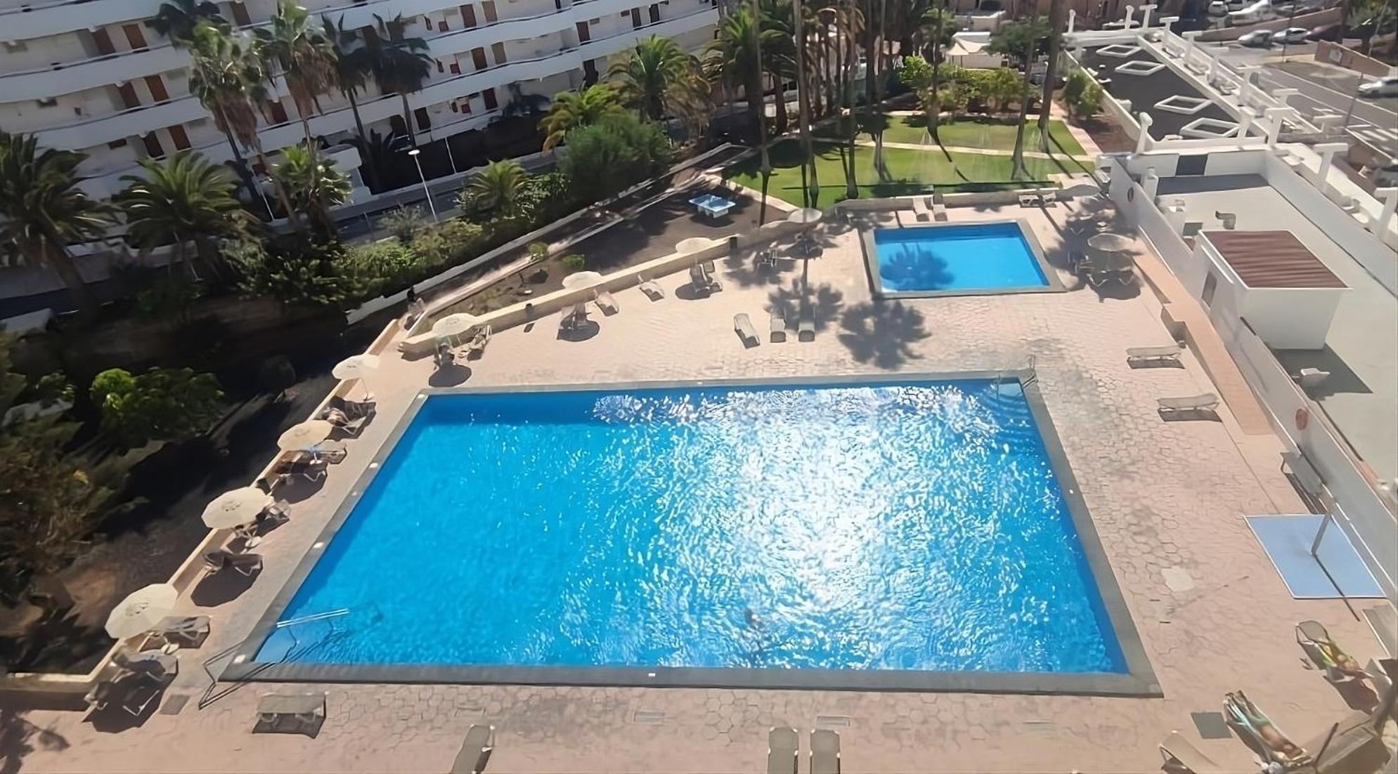 Blanco&Azul - Comfortable Ocean View Apartment Next To The Beach Playa de las Américas Dış mekan fotoğraf