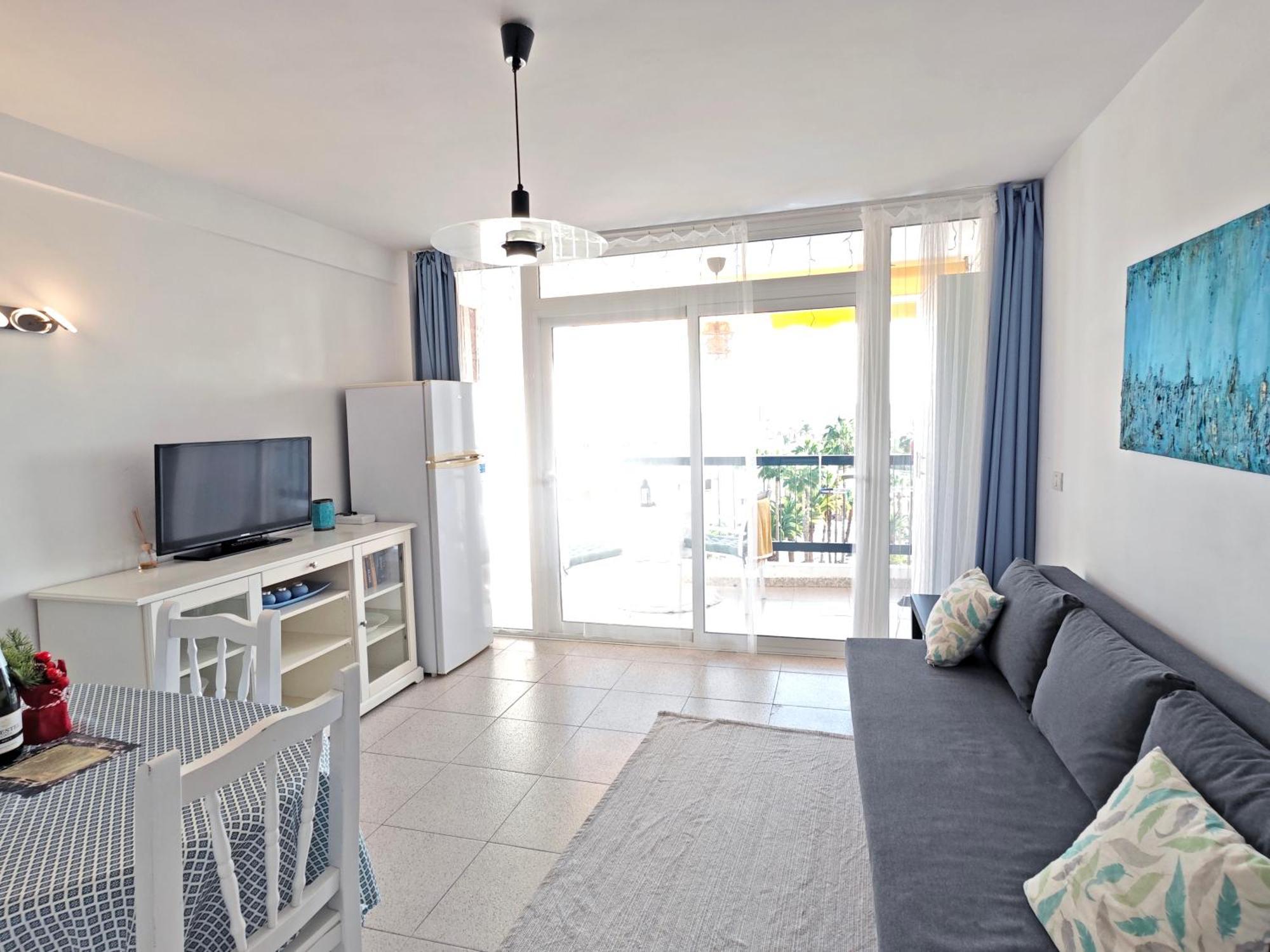 Blanco&Azul - Comfortable Ocean View Apartment Next To The Beach Playa de las Américas Dış mekan fotoğraf
